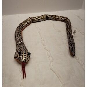 Vintage Rainbow Creatures‎ Inc Snake sand-filled 25" Stuffed Plush Toy